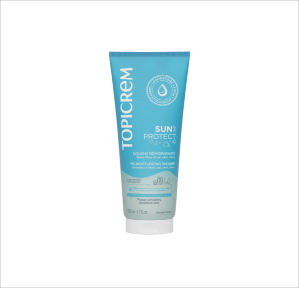 Topicrem Gel douche Sun protect visage et Corps