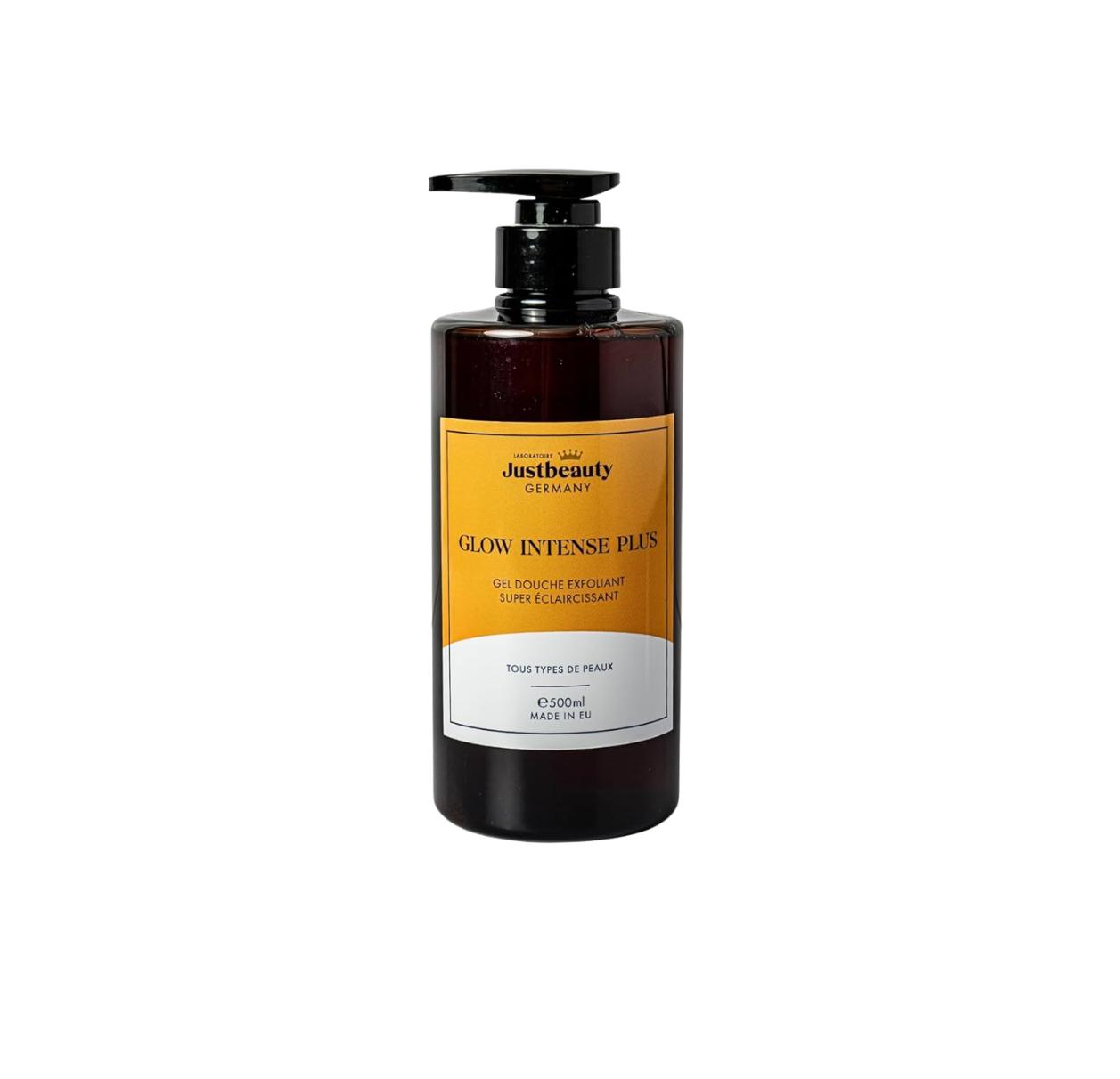 Just Beauty Glow Intense Plus Gel Douche Exfoliant – 500 ml